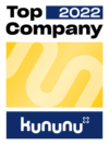 Logo der kununu Auszeichnung Top Company 2022