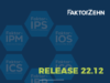 Faktor Zehn product logos as header for the news entry Release 22.12