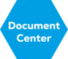 Offizielles Document Center Wabenlogo